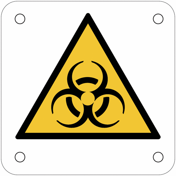 Plaques De Signalisation Pour Machines Danger Risque Biologique Seton