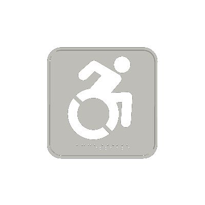 Dynamic Accessibility Symbol Graphic Ada Braille Tactile Signs Seton