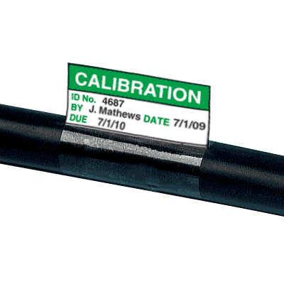 Electrical Safety Write On Labels Calibration Seton