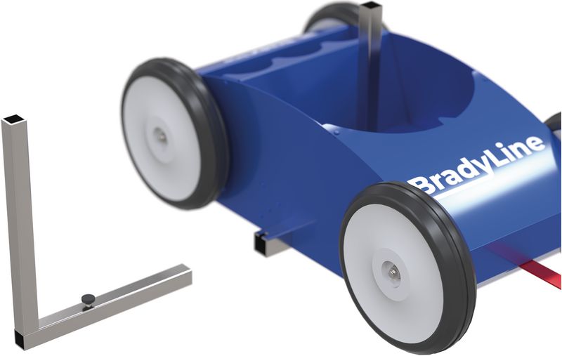 Support latéral pour traceur de lignes BradyLine