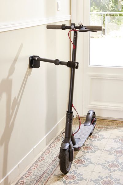 Support Mural Trottinette Électrique Xiaomi / Cecotec 8.5" – Rangement Gain De Place + Support Chargeur Intégré !