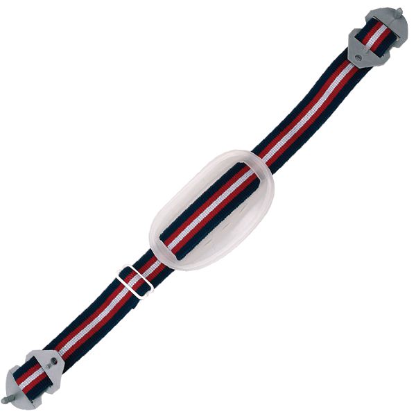 Mentonnière Réglable Pour Casque - Sangle Nylon Noire, Longueur 47 Cm, Pour Fixation Sécurisée