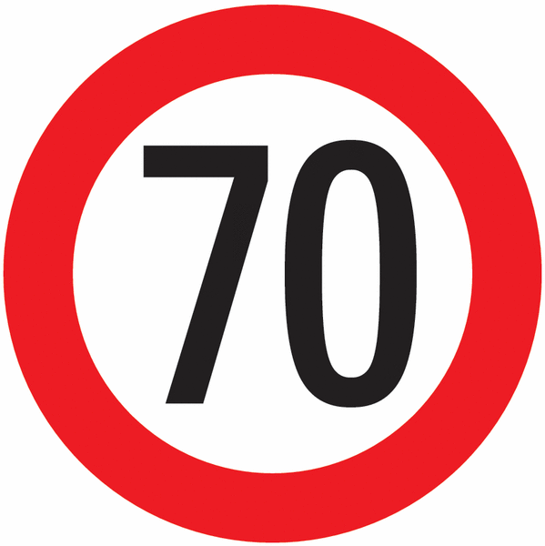 Verkehrsschild 100 km/h | Verkehrszeichen VZ 274-100