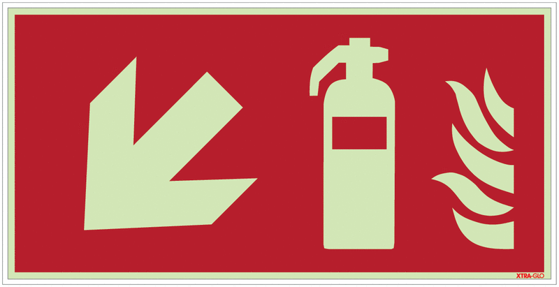 Tragbarer Pulverfeuerlöscher, Typ P1, 1 kg – Design