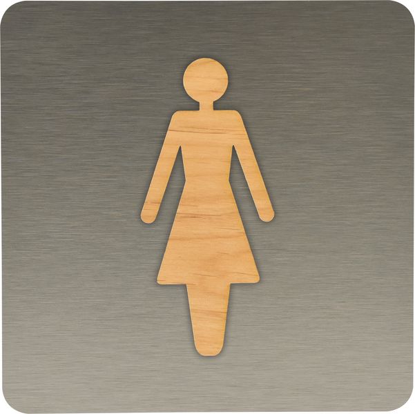 Plaque WC Humour "Défense D'uriner" En Aluminium - Blanc - Marque Tamalou - Neuf