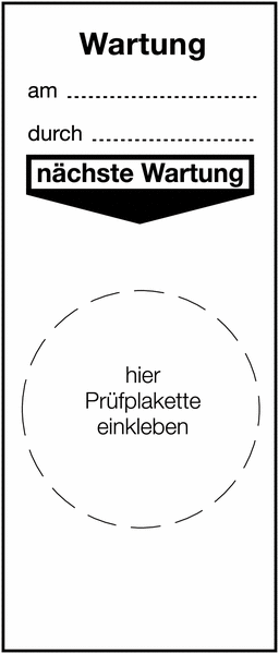 Prüfplakette 2023 – Jahresprüfplakette & Wa Produktbild-Vorschau 2