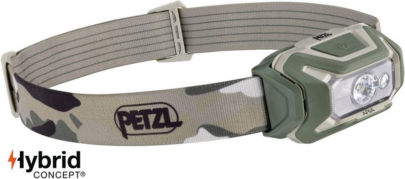 Lampe frontale faisceau large/mixte PETZL Aria 2®