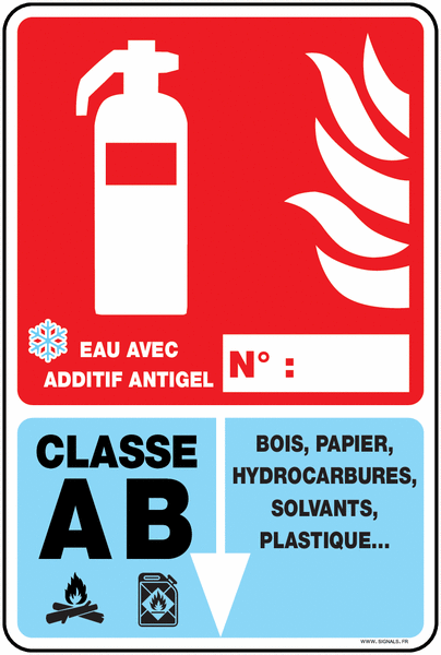 Housse de protection pour extincteur - Sécurité incendie