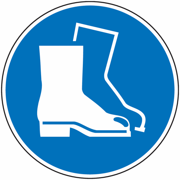 Panneau Signalisation Obligation Chaussures De SÃ©curitÃ© Panneau Port  Obligatoire Des Chaussures De Sécurité Signals
