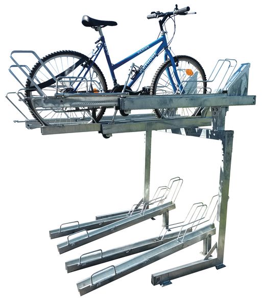 Urban Deco Support Vélo Autoportant - Râtelier Solide Pour Garage, Idéal Pour Ranger Vélos De 16 à 29 Pouces En Toute Sécurité