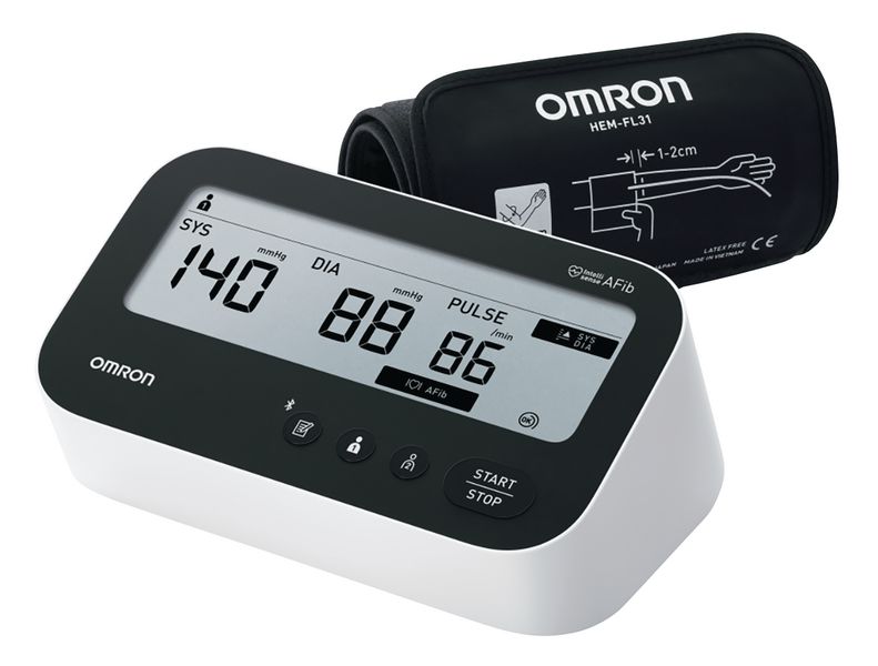 Tensiomètre électronique bras Omron M4 Connect AFib