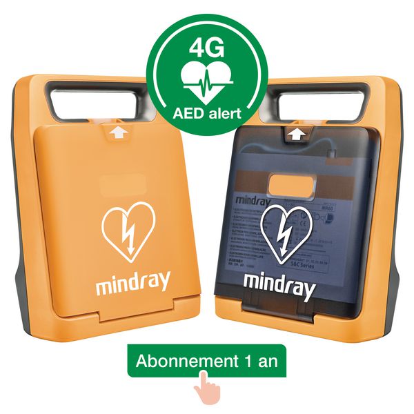Abonnement AED Alert pour défibrillateurs Mindray connectés 4G