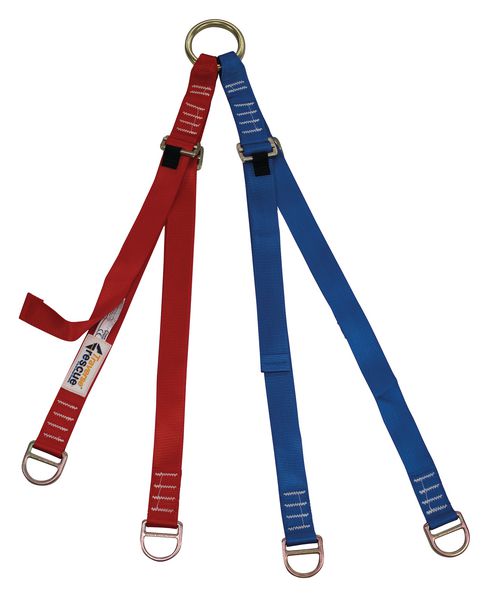 Élingue de treuillage avec boucles en métal