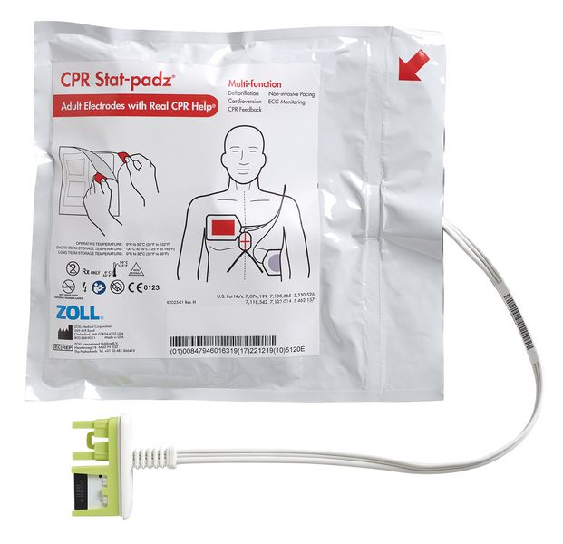 Electrodes/patchs défibrillateur AED Plus® ZOLL