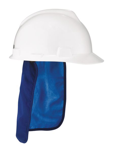 Pare-Soleil pour Casque de sécurité,Pare Soleil Casque Chantier à col en Maille avec visière,protège Nuque Travail Haute visibilité et Réfléchissant,Couverture de Chapeau de Bande réfléchissante