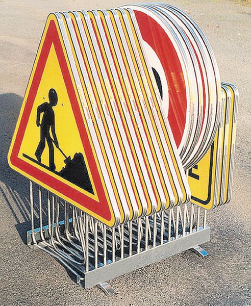 Lot 4 Supports Plastique Porte-Affiches Réglables – Présentoirs Vente Au Détail