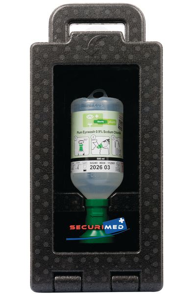 Coffret lavage oculaire Securimed 1 ou 2 x 500 ml NaCl