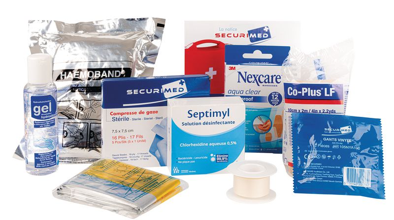 Recharge pour trousse et armoire réglementaires Bateau