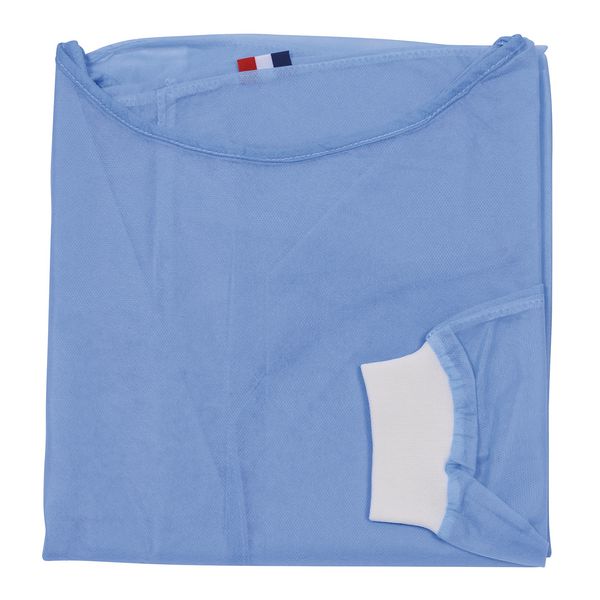 Blouse de protection jetable à poignets jersey Securimed