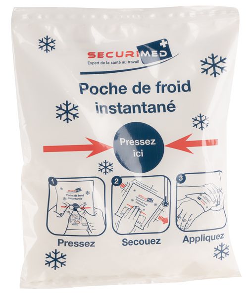 Poche de froid instantané Securimed