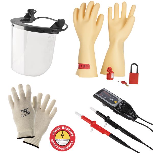 Kit EPI Habilitation lectrique Bs Avec cran Arc flash Seton