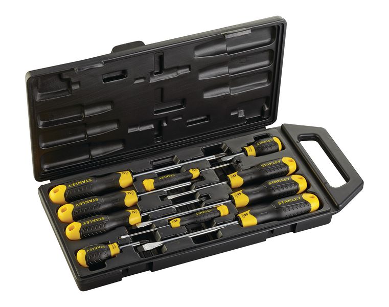 Jeu de tournevis en coffret - 10 pièces