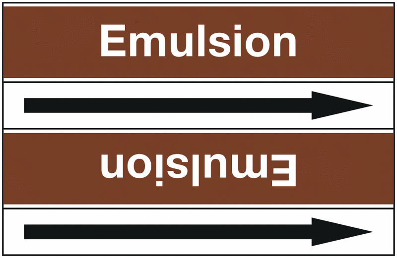 Emulsion - European Linerless Pipemarkers | Seton