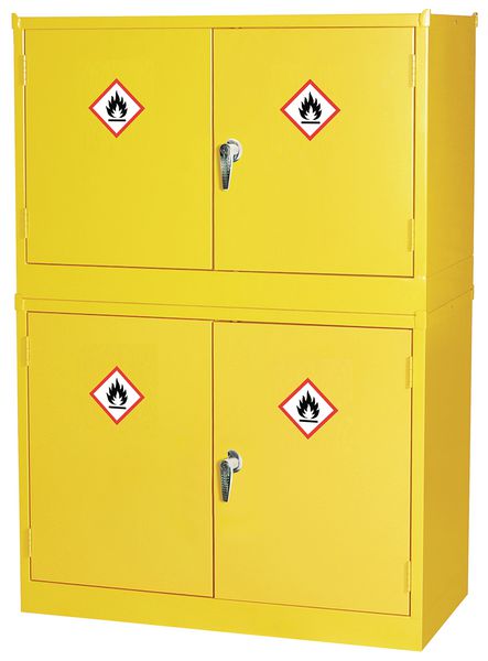 Dangerous Flammable Stackable Substance Storage Cabinets