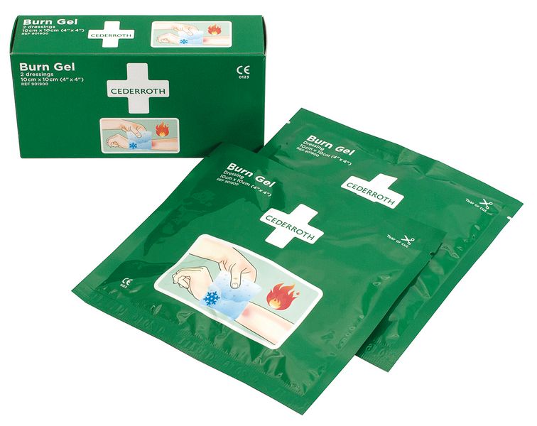 Compresses Burn Gel Cederroth