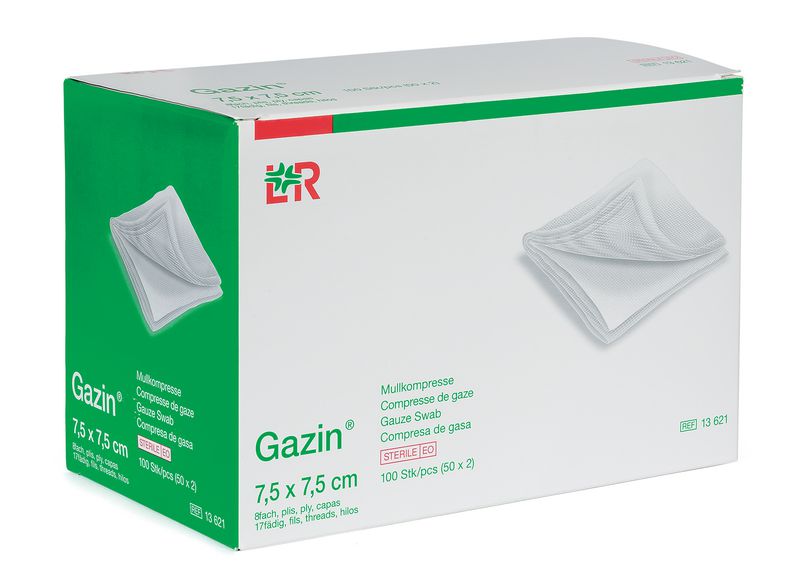 Sachet+de+2+compresses+de+gaze+steriles