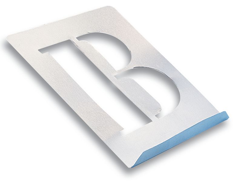 Lot De 36 Pochoirs Chiffres 0 à 9 Réutilisables - Pour Adresse, Boîte Aux Lettres, Gâteau - En Plastique PET, 6.5 Cm