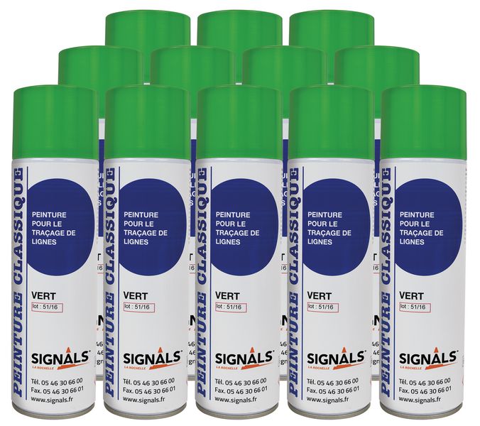Aérosols de traçage Peinture acrylique