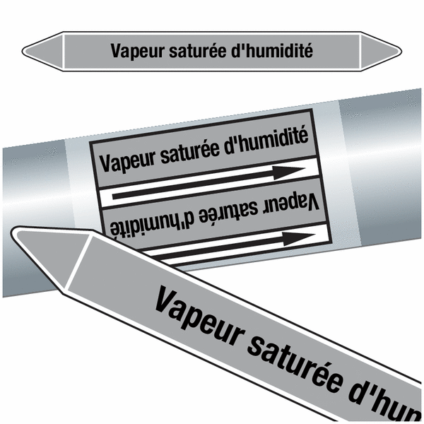 Marqueurs de tuyauteries CLP 