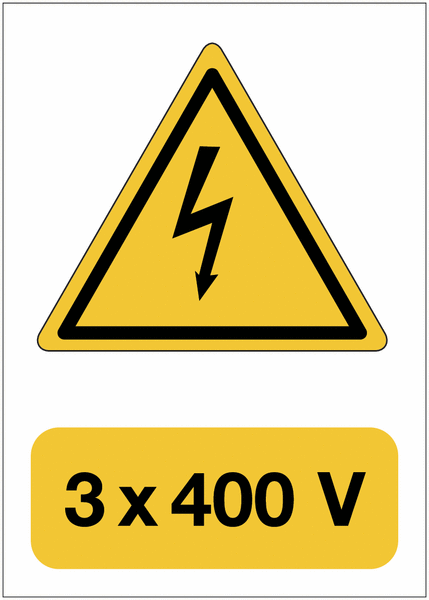 Panneau danger, Pictogramme danger, Signalisation danger | Seton
