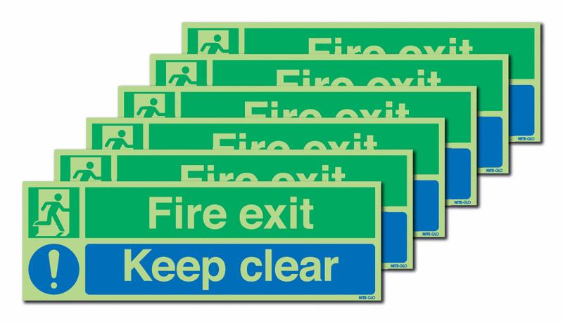 Top-Rated ISO Approved “Fire Exit Signs