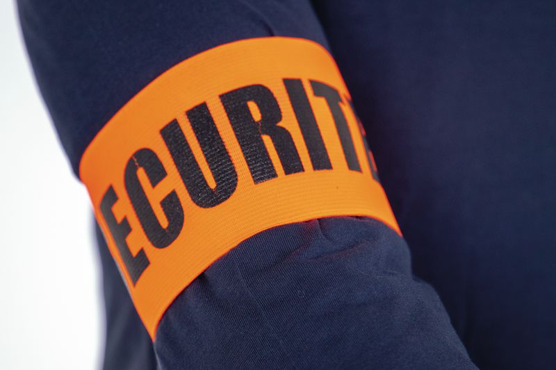 Laitonard Capitaine élastique - Lot De 2 - Entraînement - Orange Et Jaune - Uxcell