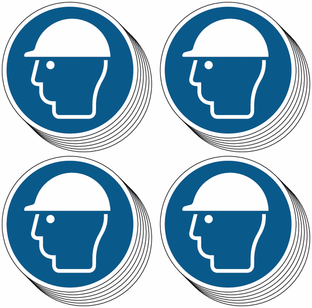 Lote de pictogramas autoadhesivos ISO 7010 