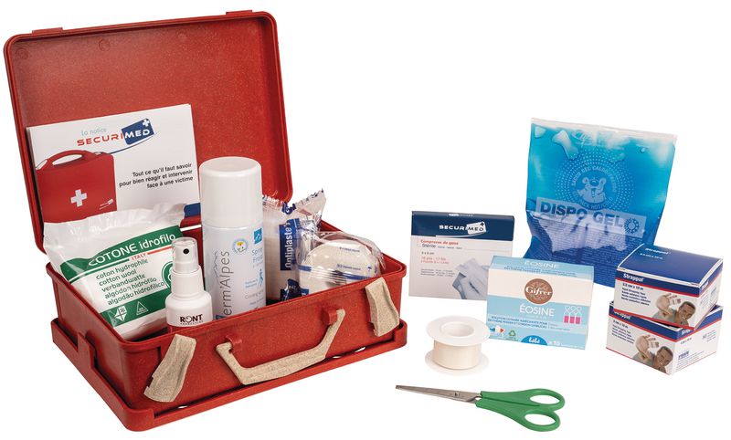 Trousse de secours Fédération Tennis en matière recyclée