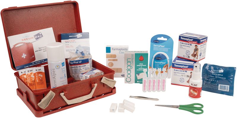 Trousse de secours Fédération Handball en matière recyclée