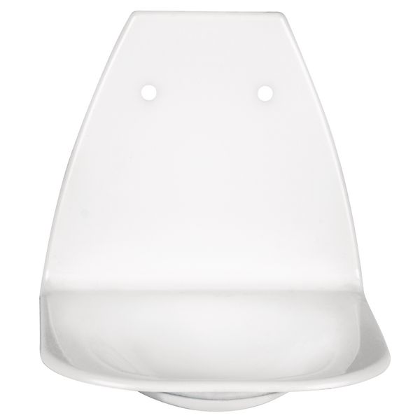 Lot De 2 Bacs égouttoirs Muraux Pour Distributeur De Savon – Plastique, 18,5x13 Cm, Anti-gouttes