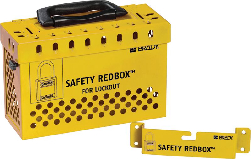 Safety Redbox Lockout Box - Group