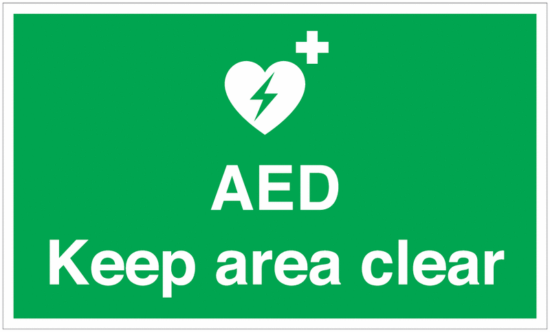 Defibrillator Signs - UK Approved - Fast, Easy Delivery | Seton