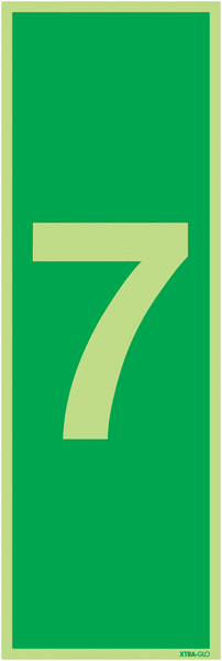 Xtra-Glo Number 7 Signs | Seton