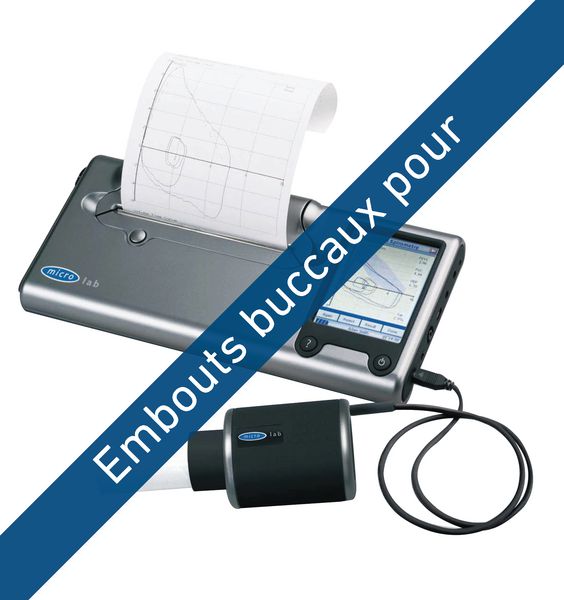 Embouts buccaux pour spiromètre Microlab
