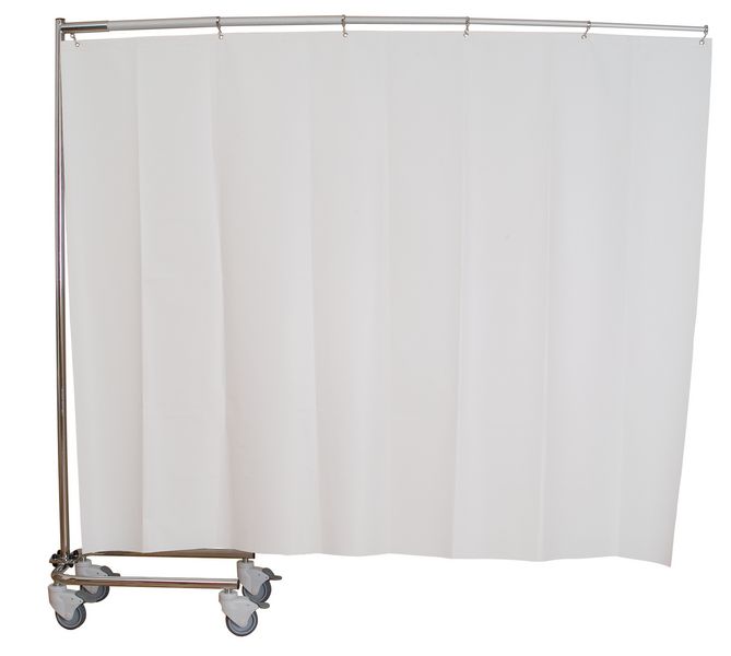 Paravent télescopique mural ou sur roulettes