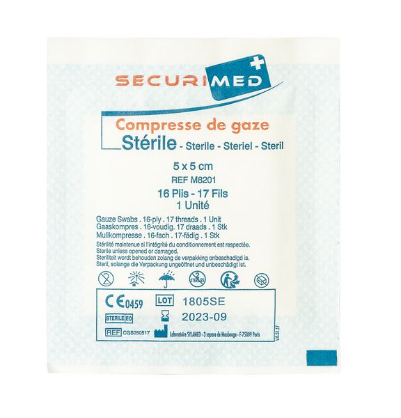 Compresse+de+gaze+sterile+Securimed