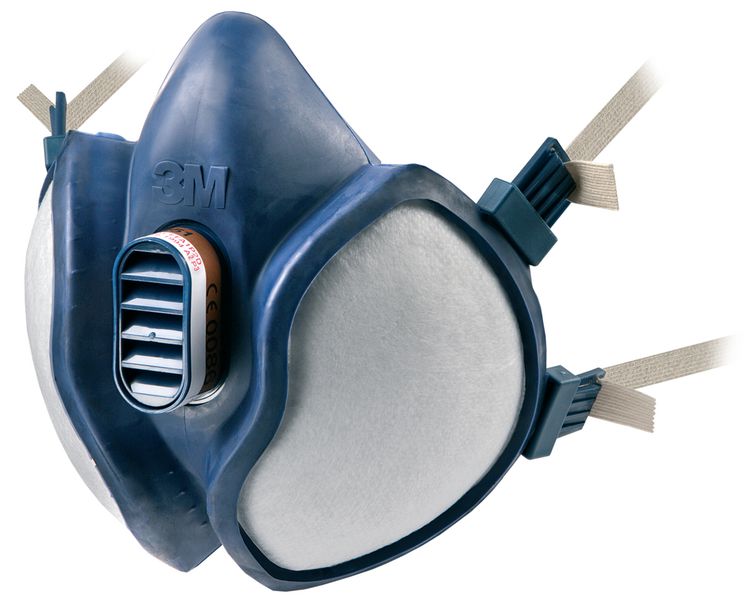 Masque De Protection Respiratoire Réutilisable Avec Lunettes Intégrées - Pour Peinture, Poussière, Produits Chimiques, 10 Filtres Inclus - 12