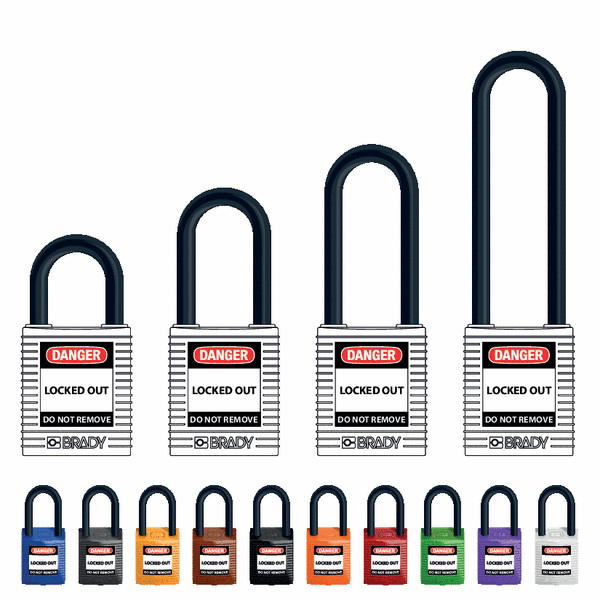 Sterling BL4Y 40mm Lock Out hangsloten, geel Sterling BL4Y 40mm Lock Out hangsloten, geel