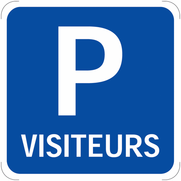 Panneau fin zone stationnement durée limitée B50c