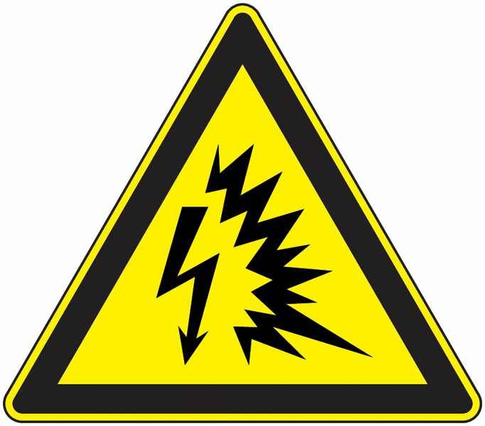 Panneau danger éléctrique, pictogrammes et signalisation | Signals